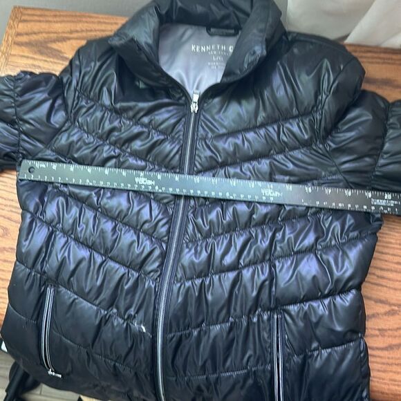 Kenneth Cole Black Puffer Jacket - Picture 5 of 7